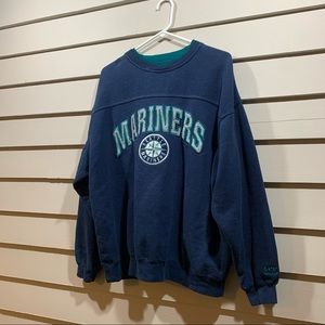 SOLD‼️ Vintage Seattle Mariners crew neck sweater. Lee Sport. Size Large.